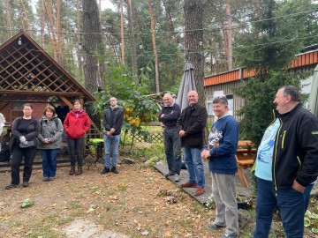 Jesienne sprzątanie rezerwatu Rawka 2023, 